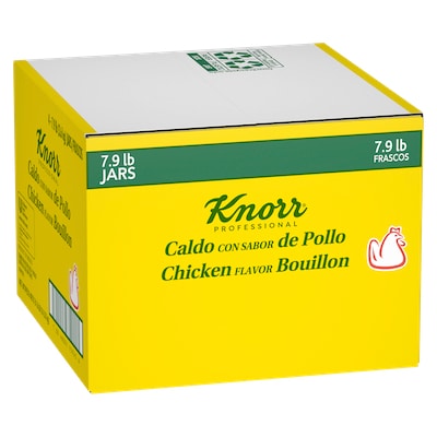 Knorr® Professional Caldo de Pollo 7.9lb. 4 pack - Made with chicken, real vegetables and spices.